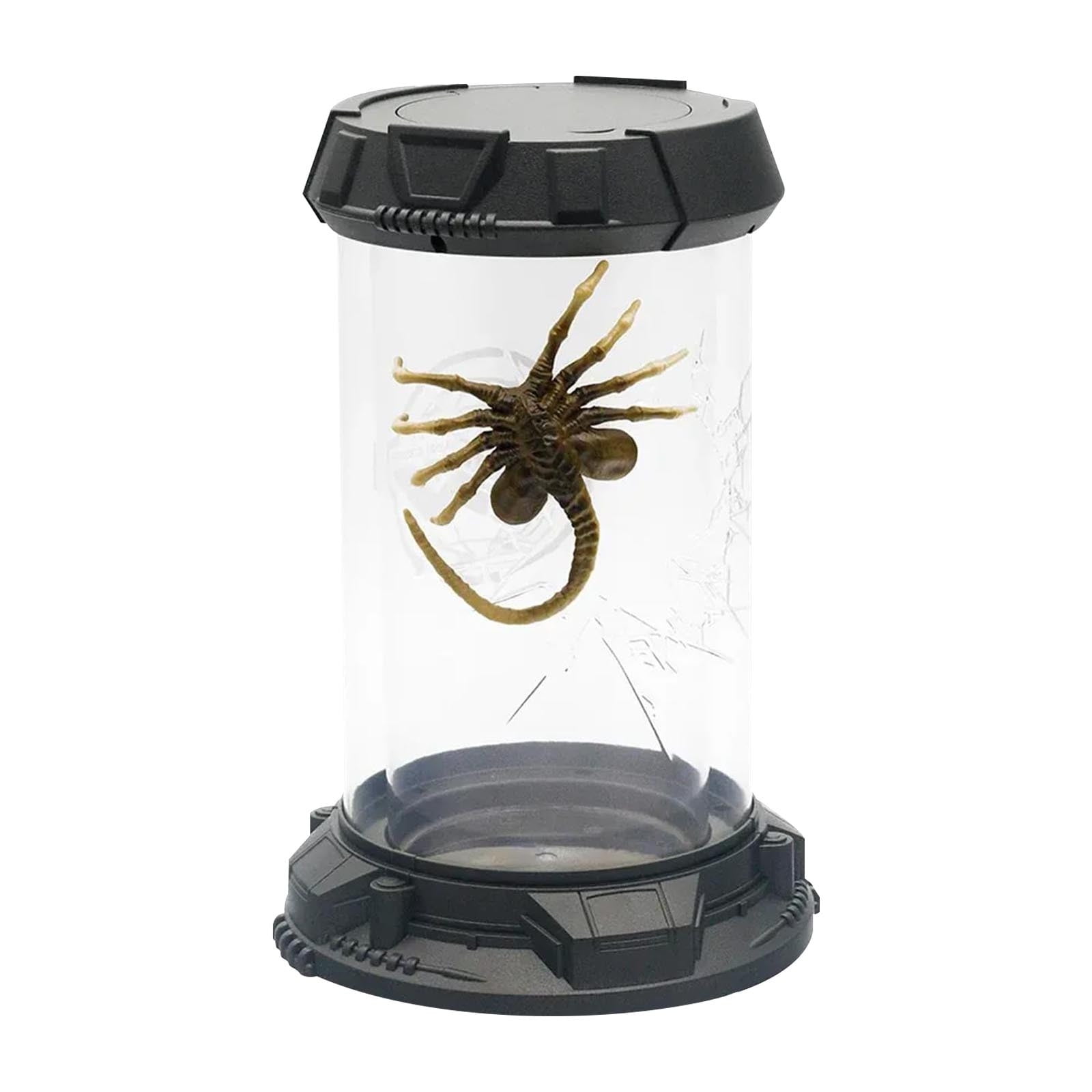 2024 Re G Al Popcorn Bucket Featuring LED Tank Cool Gothic Facehugge