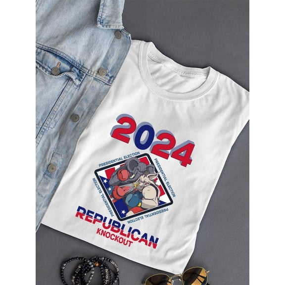 2024 Republican Knockout T-shirt Men's -SmartPrintsInk Designs