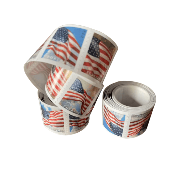 2024 Roll of 100 | Ideal for Sending Letters and Greeting Cards