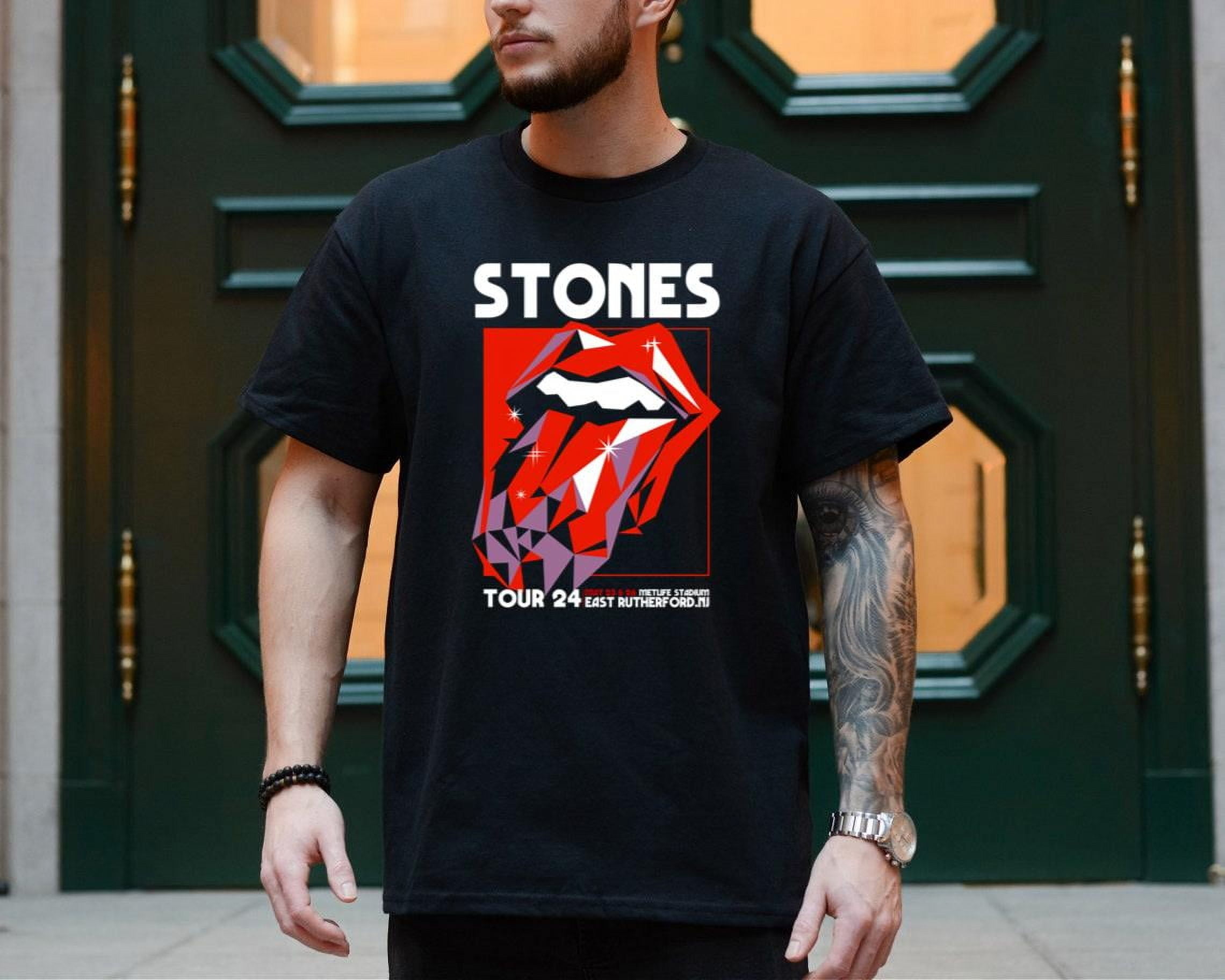 2024 Rolling Stones Event Shirt Xl Nj/Ny Tour Metlife Stadium New Jersey Yorkhot Trend, Gift For