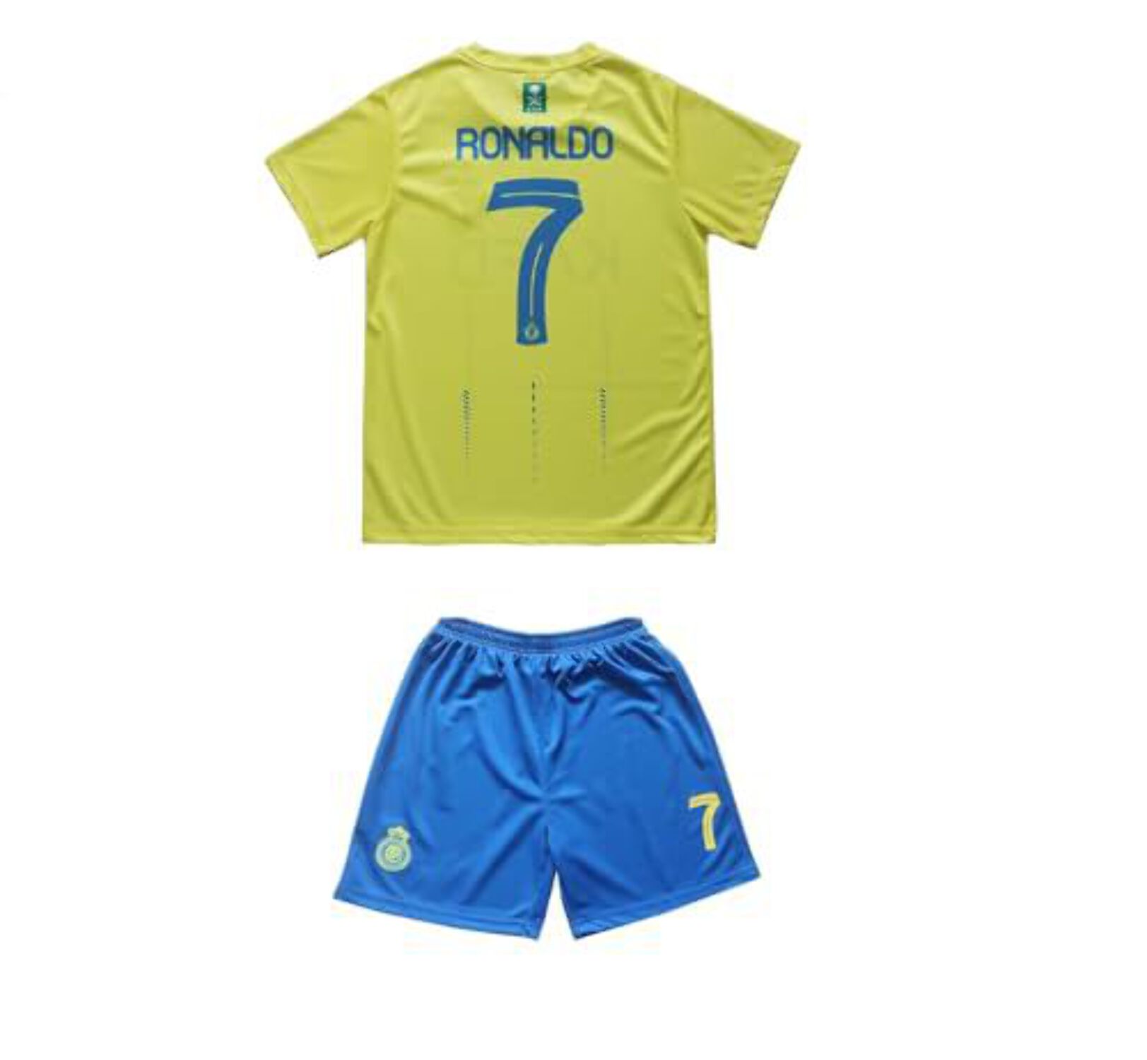2024 Ronaldo CR7 Jersey Kids Uniform AL NASSR Fc Saudi Arabia