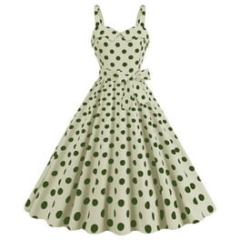 Polka dot dress walmart on sale