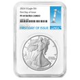 thumbnail image 1 of 2024-S Proof $1 American Silver Eagle NGC PF69UC FDI First Label, 1 of 2