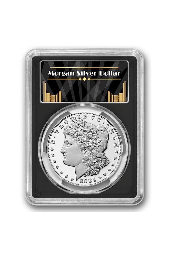 2024-S Proof Silver Morgan Dollar PR-70 PCGS (AR, Black Label)