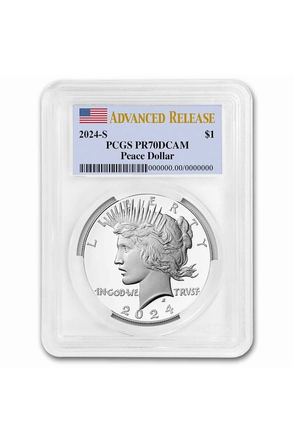 2024-S Proof Silver Peace Dollar PR-70 PCGS (Advanced Release)