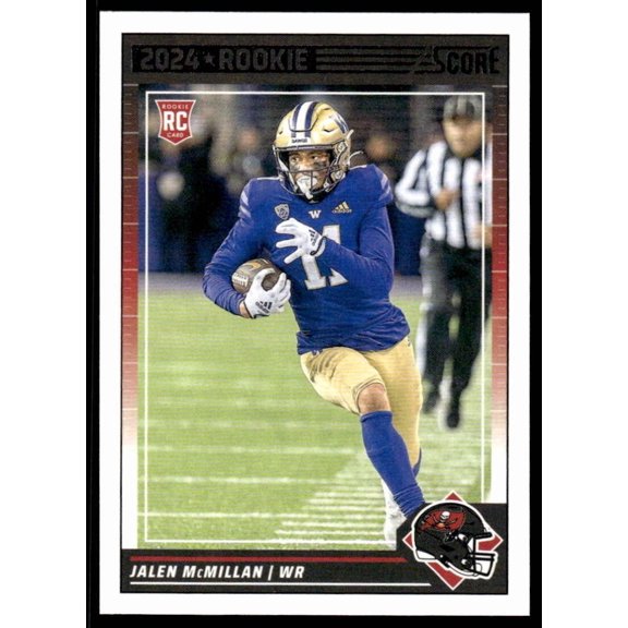 2024 SCORE #380 JALEN MCMILLAN RC TAMPA BAY BUCCANEERS