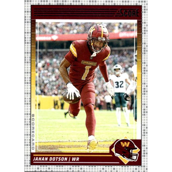 2024 SCORE SCORECARD #284 JAHAN DOTSON WASHINGTON COMMANDERS