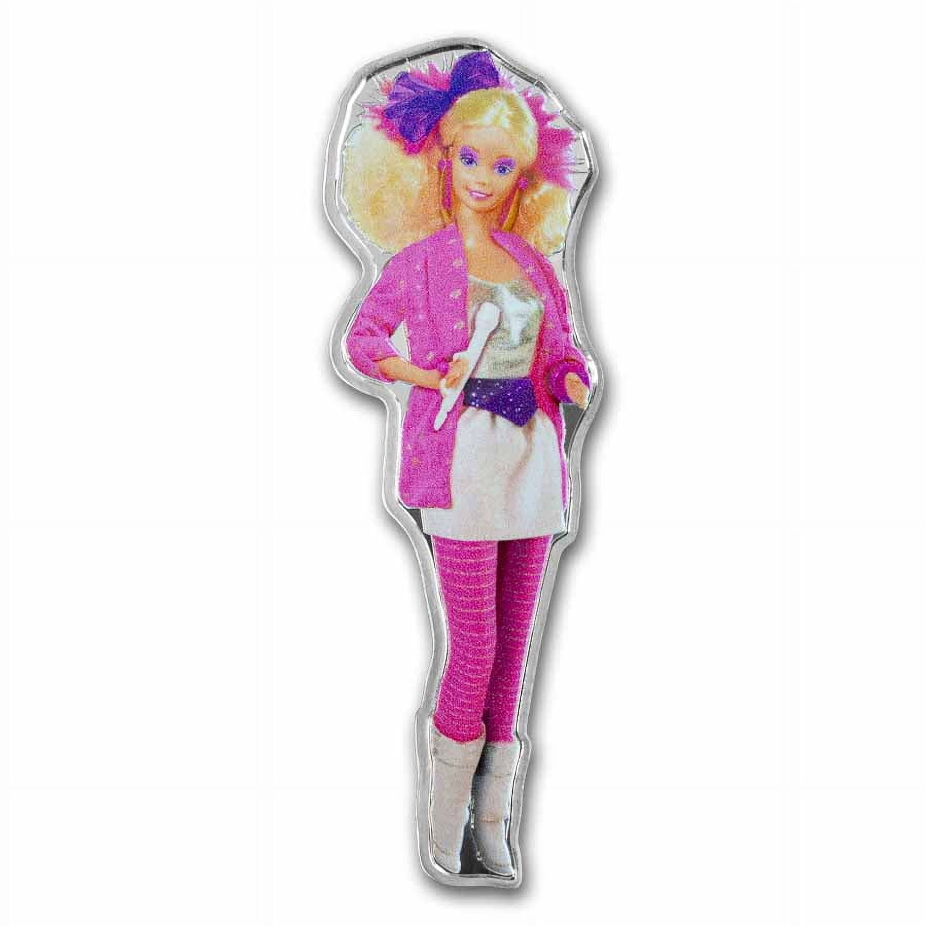 2024 SI 1 oz Silver $2 Colorized Barbie \u0026 the Rockers Coin (Box)