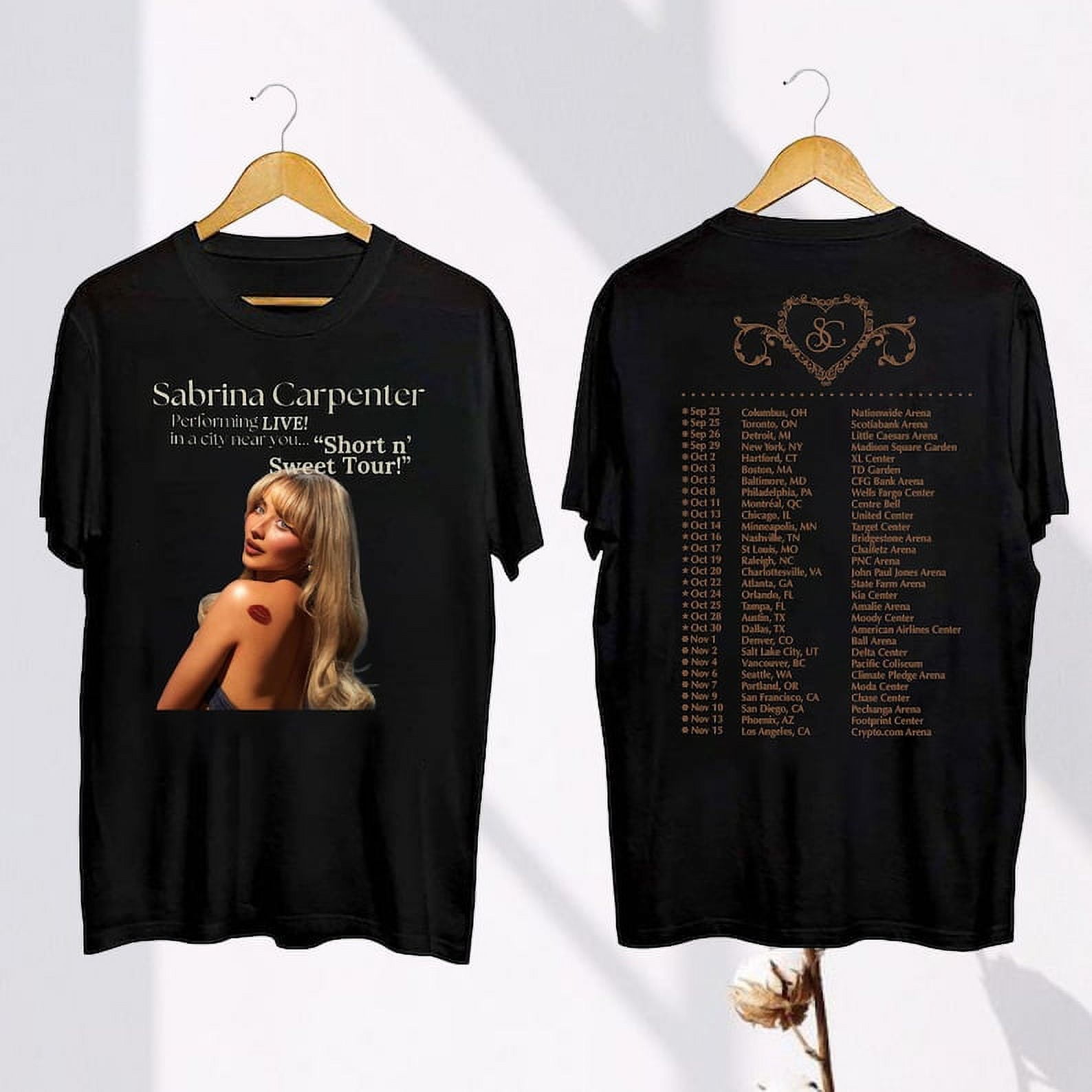 2024 Sabrina Carpenter Short N Sweet Tour Shirt, Sabrina Carpenter 2024