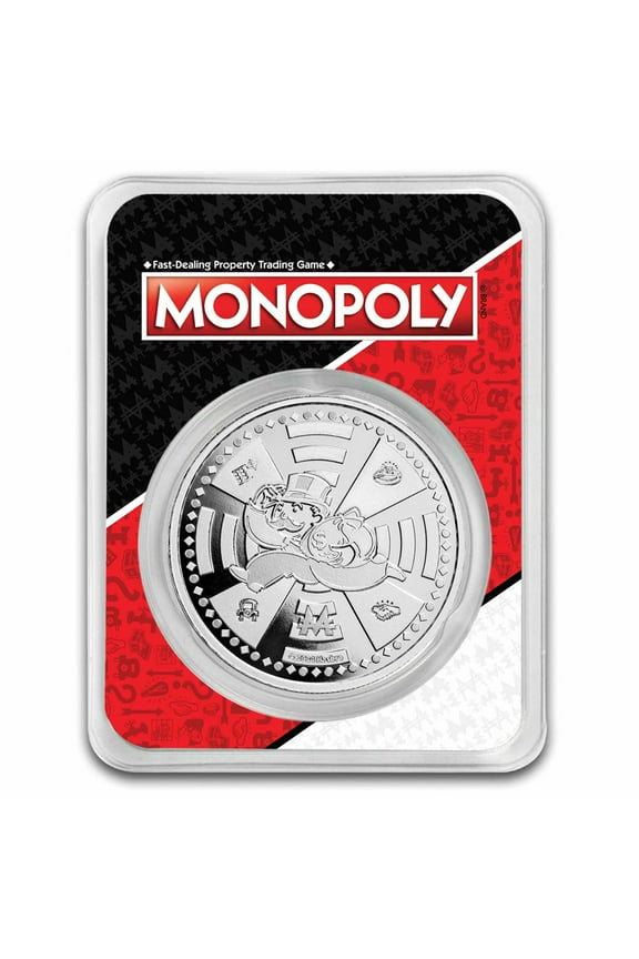 2024 Samoa 1 oz Silver Mr. Monopoly (with TEP)