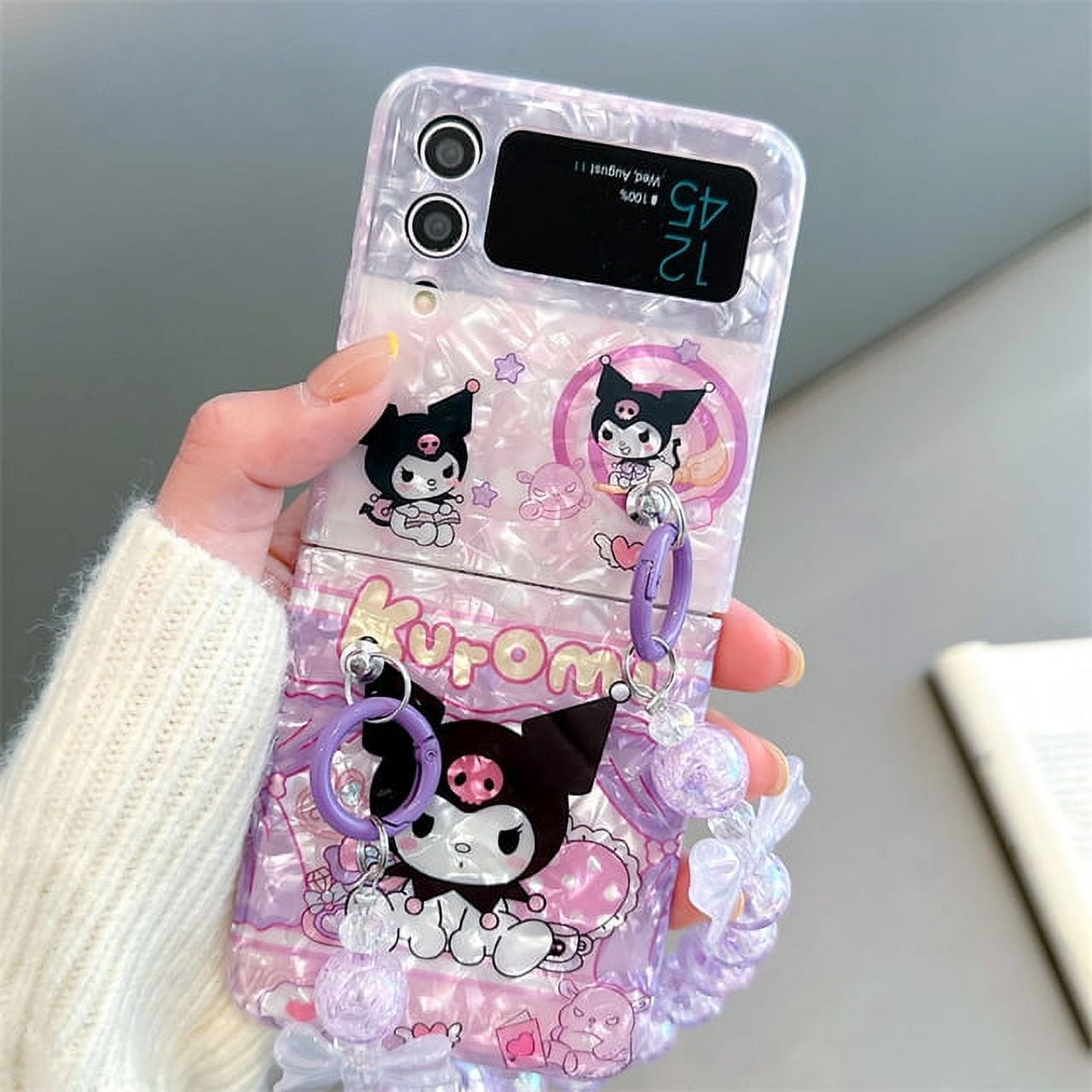 2024 Sanrio Kawaii Kuromi Case For Samsung Galaxy Z Flip 5 2024 Sanrio Kawaii Kuromi Case For Samsung Galaxy Z Flip 5