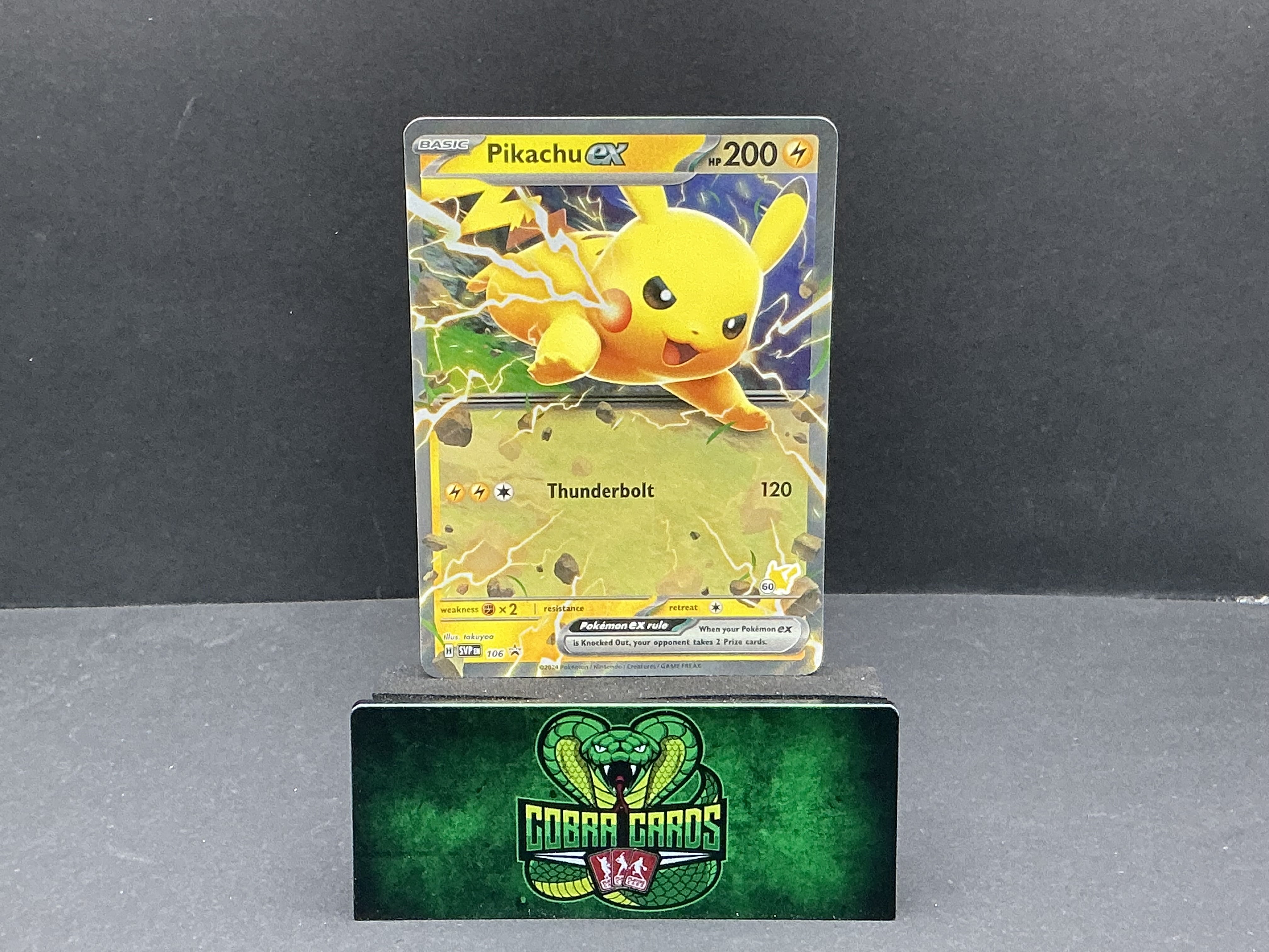 Pokemon Pikachu Ex