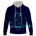 thumbnail image 1 of 2024 Scientific brain 3D Hoodies Print Harajuku Streetwear Funny Hooded Sweatshirts Men Women Fashion Casual Cool Pullover Tops, 1 of 7