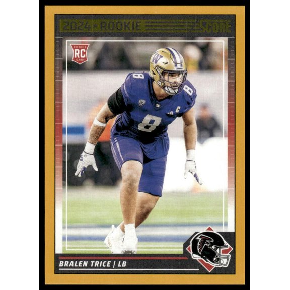 2024 Score Bralen Trice #338 Gold RC