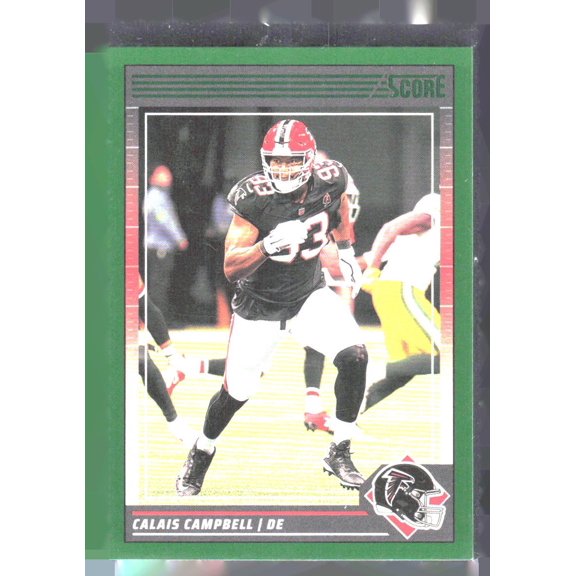2024 Score Calais Campbell #12 Green