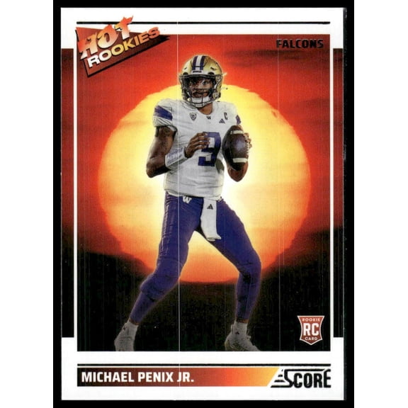 2024 Score Michael Penix Jr. #3 Hot Rookies
