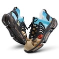 thumbnail image 1 of 2024 Seashell On The Beach Women Or Men Lace Up Flat Sneakers Female Mesh Walking Footwear, 1 of 8