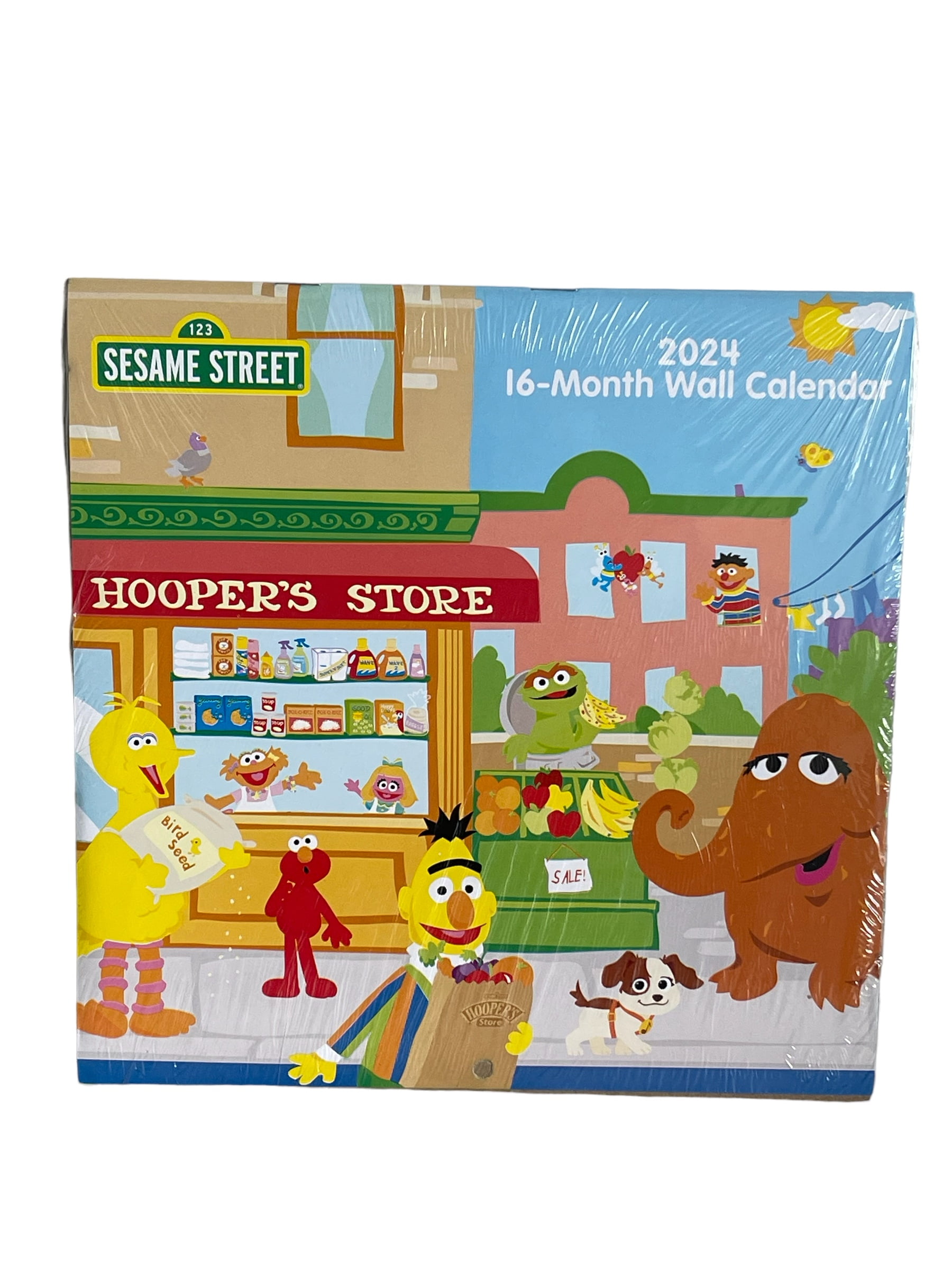 2024 Sesame Street 10"x 20” WALL CALENDAR