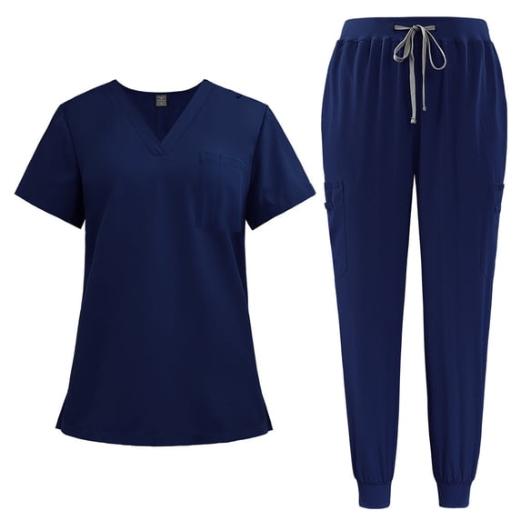 2024 Short Sleeve Men's Separate Suit Operating Clothes Brush Hand Clothes Isolation Nurse Doctor Clothes Nurse