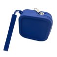 thumbnail image 1 of 2024 Silicone Cosmetic Bag - Lightweight/Block, 9x9x3cm, for Women, Travel/Storage, Waterproof/Zippered, 1 of 4