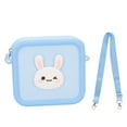 2024 Silicone Kids Camera Bag Cute Cartoon Animal Decoration Shockproof