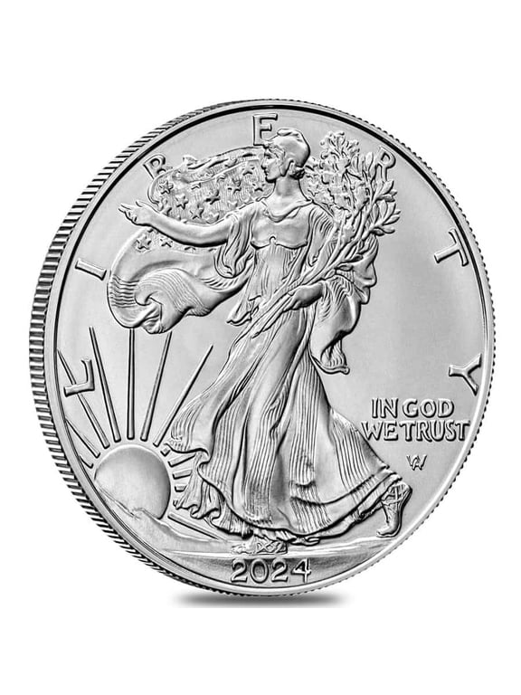 2024 1 oz American Silver Eagle Coin BU