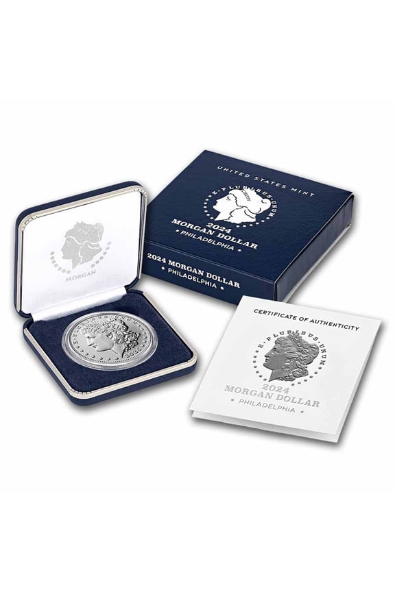 2024 Silver Morgan Dollar (Box & COA)
