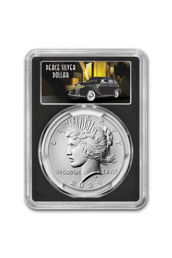 2024 Silver Peace Dollar MS-70 PCGS (AR, Black Label)