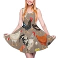 thumbnail image 1 of 2024 Size Big Vestidos Graphic Summer Dress Skate Trendy Women Dresses Wear Street Print Hen Cute Dress Art Chicken, 1 of 7
