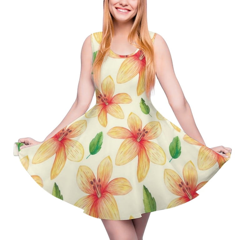 Floral Casual Printed Simple Gown Design V-Neck Long Sleeve Long