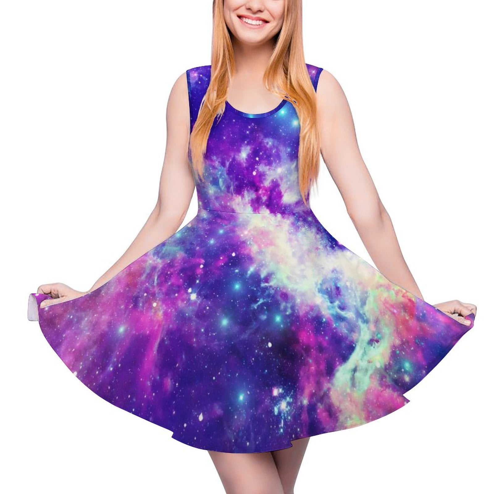 Galaxy space dress 2025