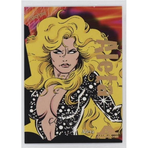 2024 Skybox Marvel Metal Universe Avengers - A-Force Rave - Gold Aleta 04/25 #AF45