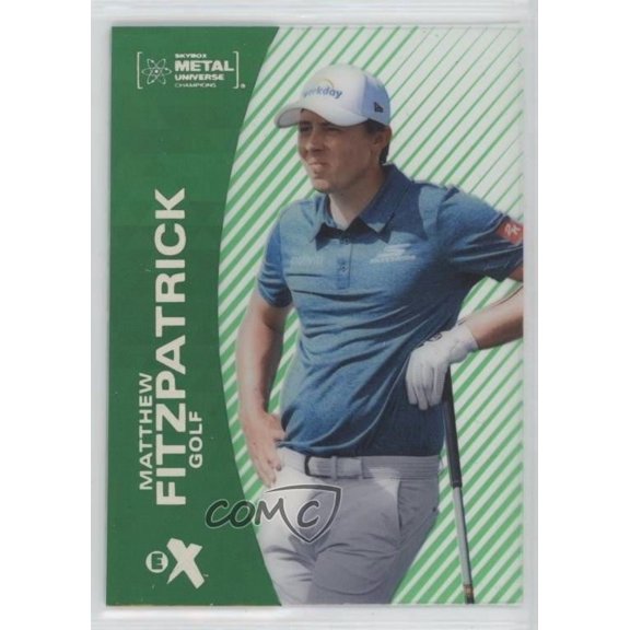 2024 Skybox Metal Universe Champions - E-X - Essential Credential Matthew Fitzpatrick #EX-14 Essential Credentials Now /