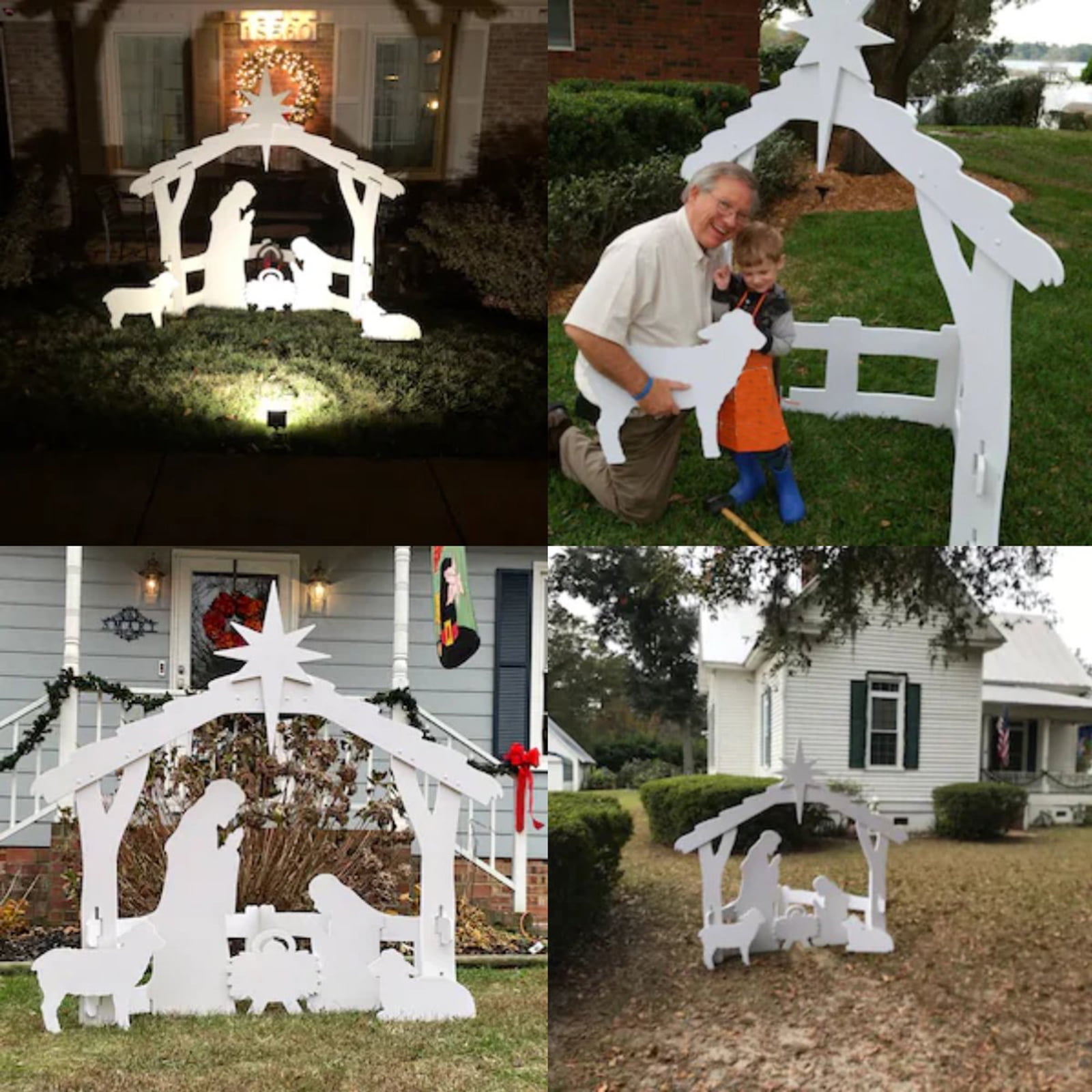 2024 Small Outdoor Nativity Christmas Set