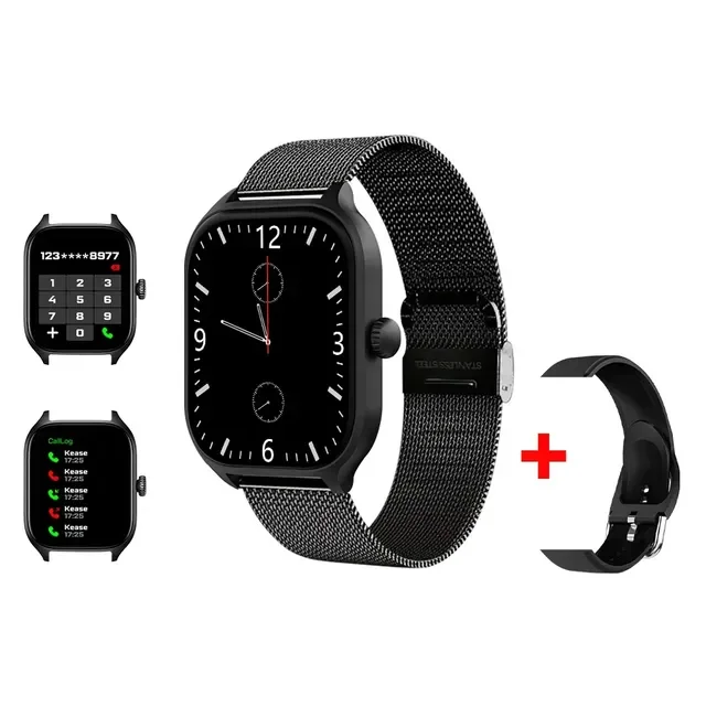 2024 Smart Watch Bluetooth Call Music Multiple Sports Message Reminder Game Smartwatch Men Women Android iOS Phones Walmart