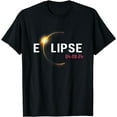 thumbnail image 1 of 2024 Solar Eclipse 2024 04.08.24 Eclipse Mens Womens Kids T-Shirt, 1 of 4