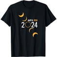 thumbnail image 1 of 2024 Solar Eclipse 2024 T-Shirt, 1 of 5