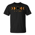 thumbnail image 1 of 2024 Solar Eclipse Totality Graphic Tee Unisex Adult Cotton April 8 Astronomy Event Casual Space Lover Gift for Women T-Shirt, Size 3XL, Color Black, 1 of 4