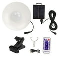 2024 Solar Patio Umbrella Light Timing Remote Control LED Solar Panel