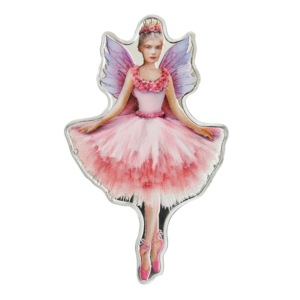 PAMP 2024 Solomon Islands The Nutcracker Sugar Plum Fairy 1 oz .9999 Fine Silver Coin