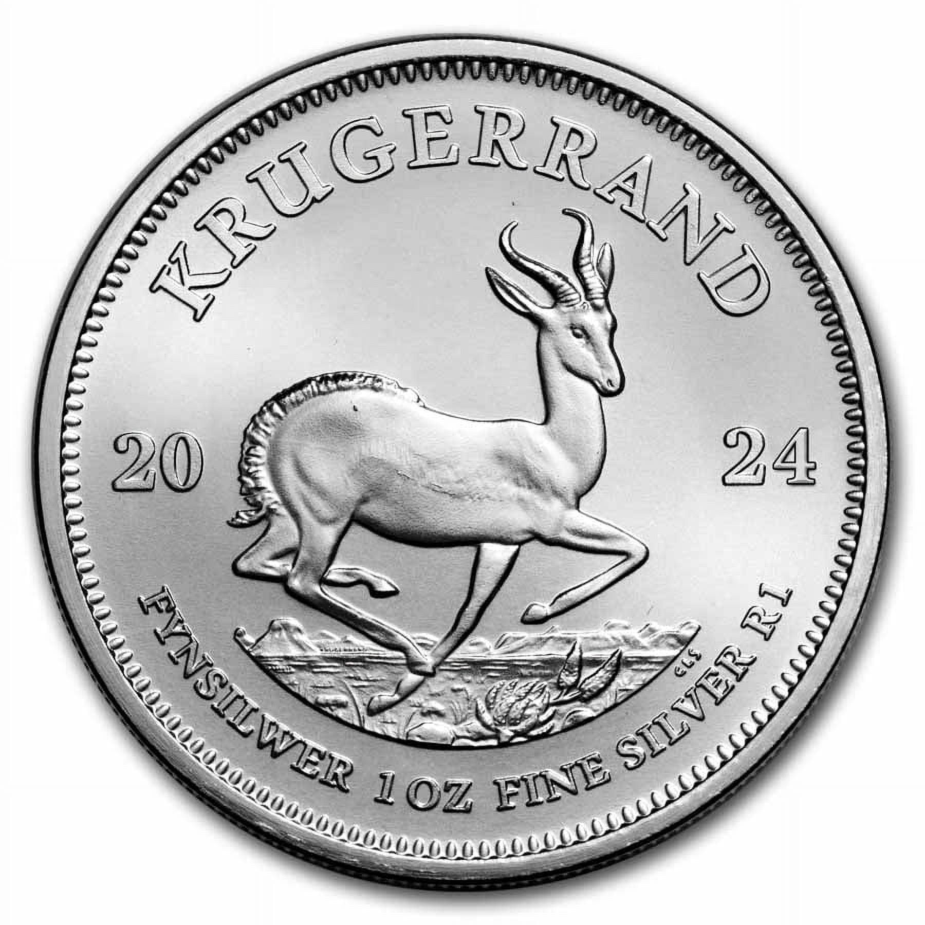 2024 South Africa 1 oz Silver Krugerrand BU