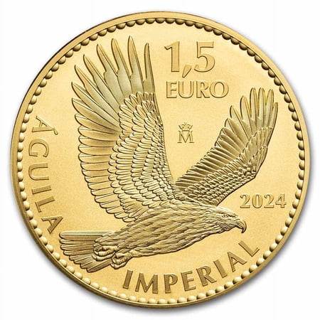 2024 Spain 1 oz Gold Reverse Proof Eagle Doubloon