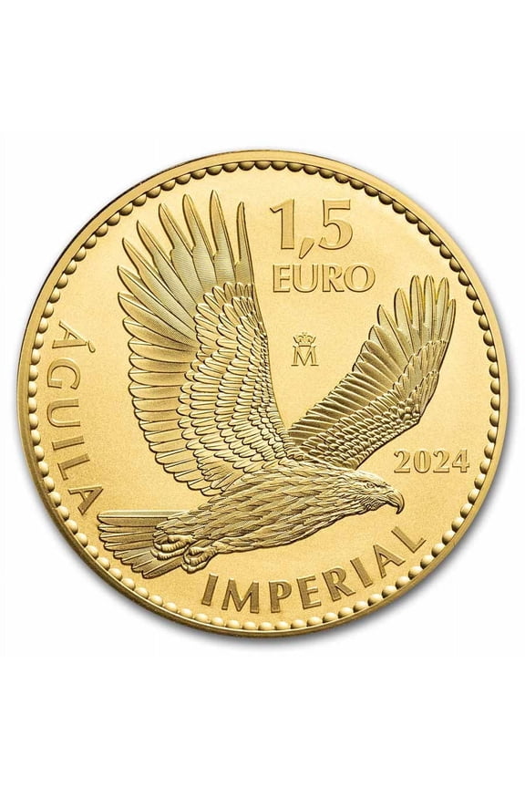 2024 Spain 1 oz Gold Reverse Proof Eagle Doubloon
