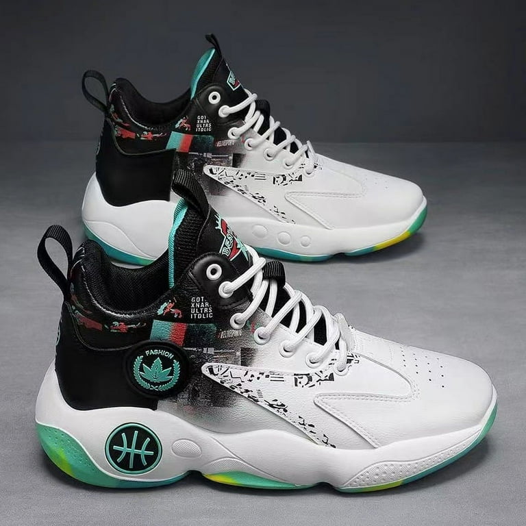 Basketball shoes with springs top
