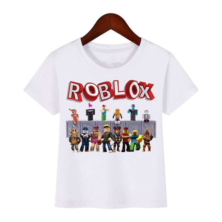 2024 Spring Roblox Game Children’s Fashion Trend Casual Simple 