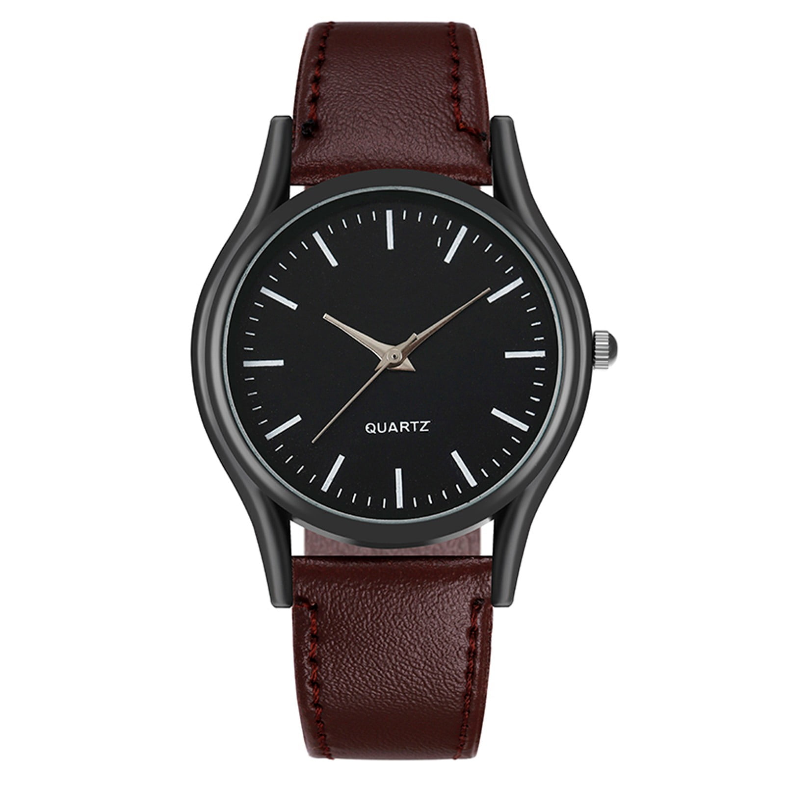 2024 Spring Style Gaiseeis Men s Fashion Business Design Hand Watch Durable Leather Watches Practical Tools Good Helper in Work for Men Walmart