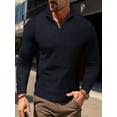 thumbnail image 1 of 2024 Spring and Summer New Cotton Polo Shirt Men's Business Casual Embroidered Lapel Breathable Long-Sleeved Shirt Men, 1 of 5