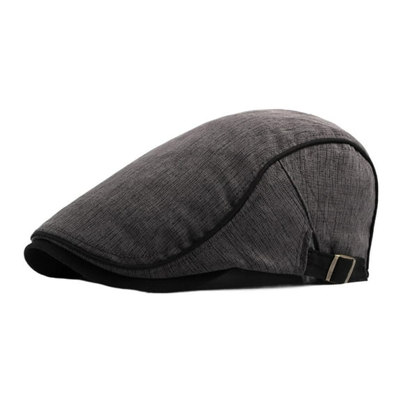 2024 Spring and Summer New Korean Style Cotton Beret Men's Wholesale British Fashion Peaked Cap Female Breathable Hat