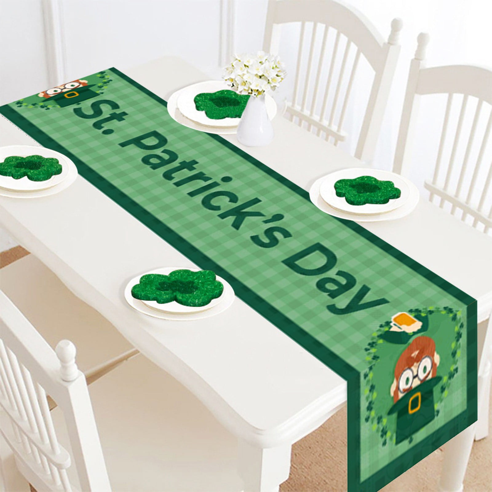 st patricks day garden flags