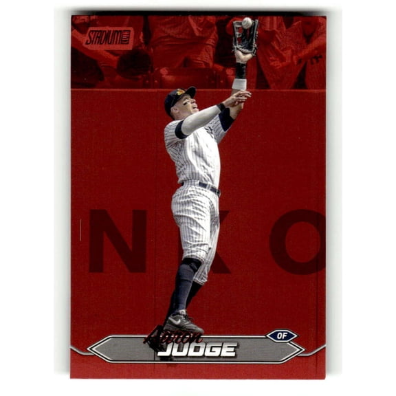 2024 Stadium Club Red Foil #150 Aaron Judge New York Yankees MLB Baseball Trading Card